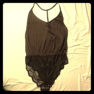 NWT Free People black bodysuit